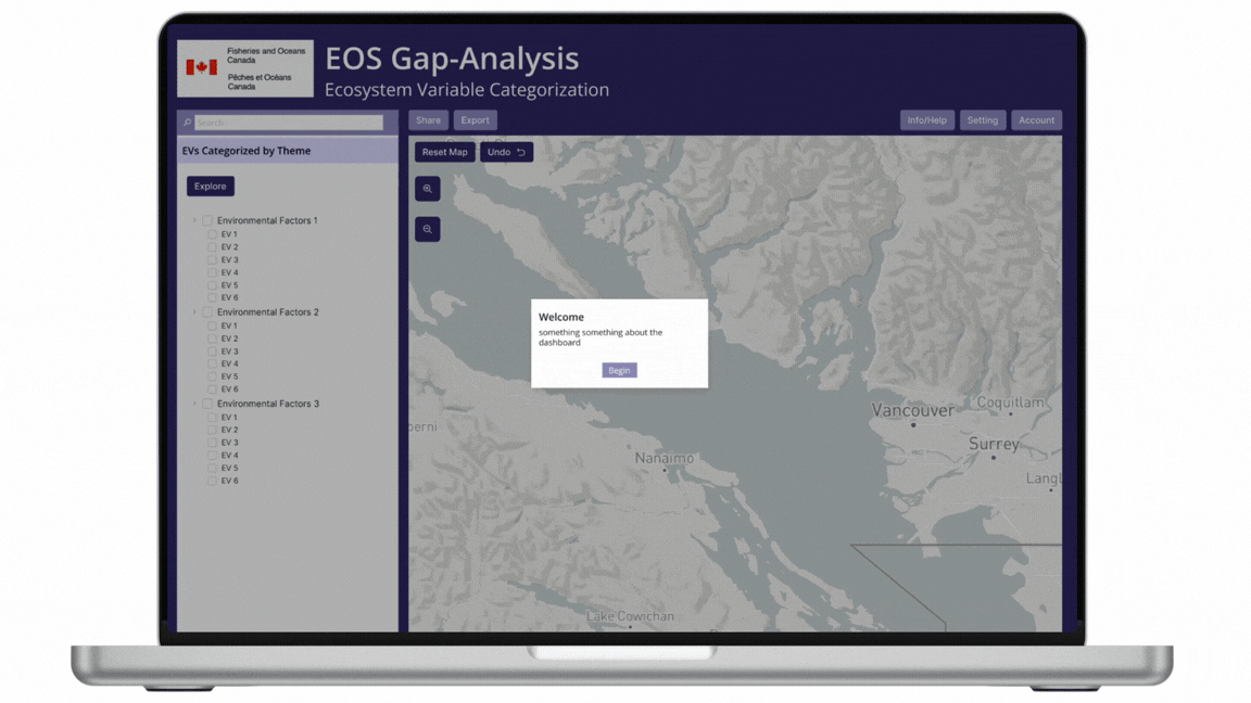 Animated walkthrough of the guided onboarding tutorial